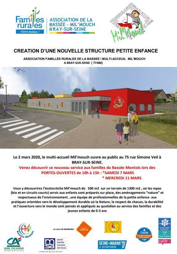 Affiche portes ouvertes Mil'Mouch