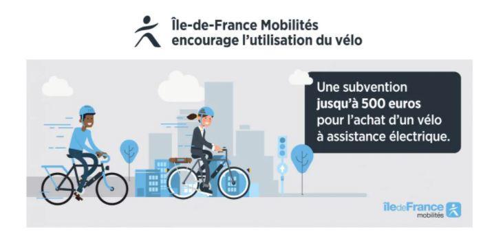 Affiche Subvention pour l'achat d'un vélo électrique