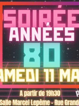Soirée années 80 Chateny