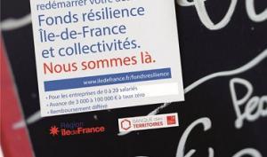Affiche Fonds Résilience Ile-de-France